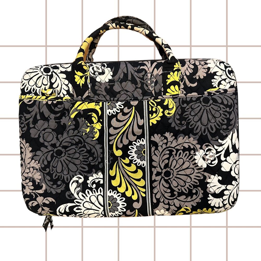 Vera Bradley Hard Case laptop bag carry all school bag